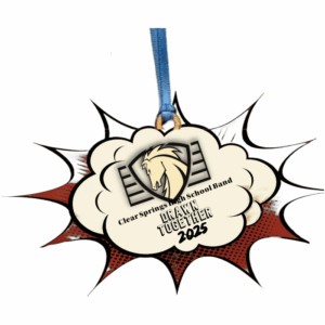 2025 Charger Band Ornaments